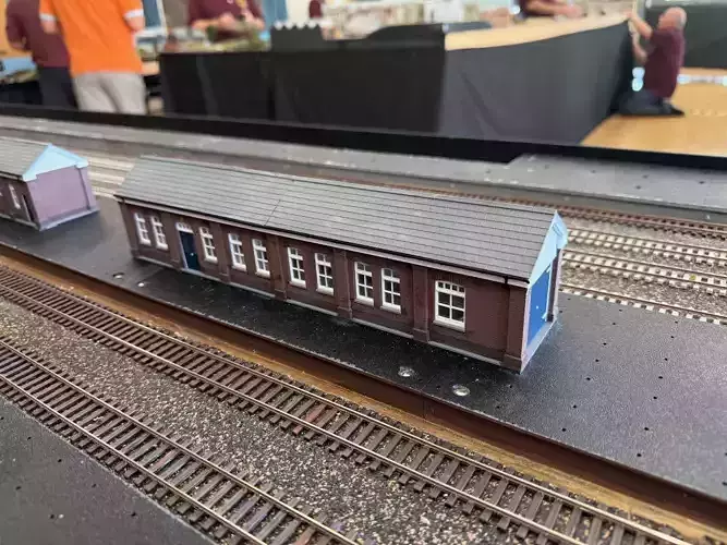 Model Railway Island Platform Building V2