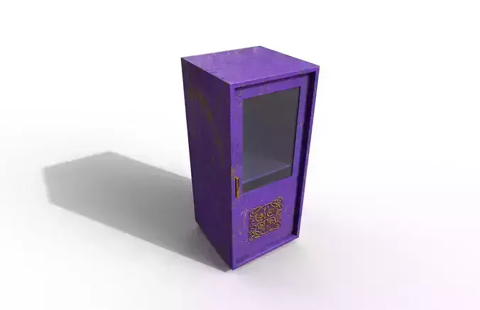 Old Modern Furniture 3D Model Terror