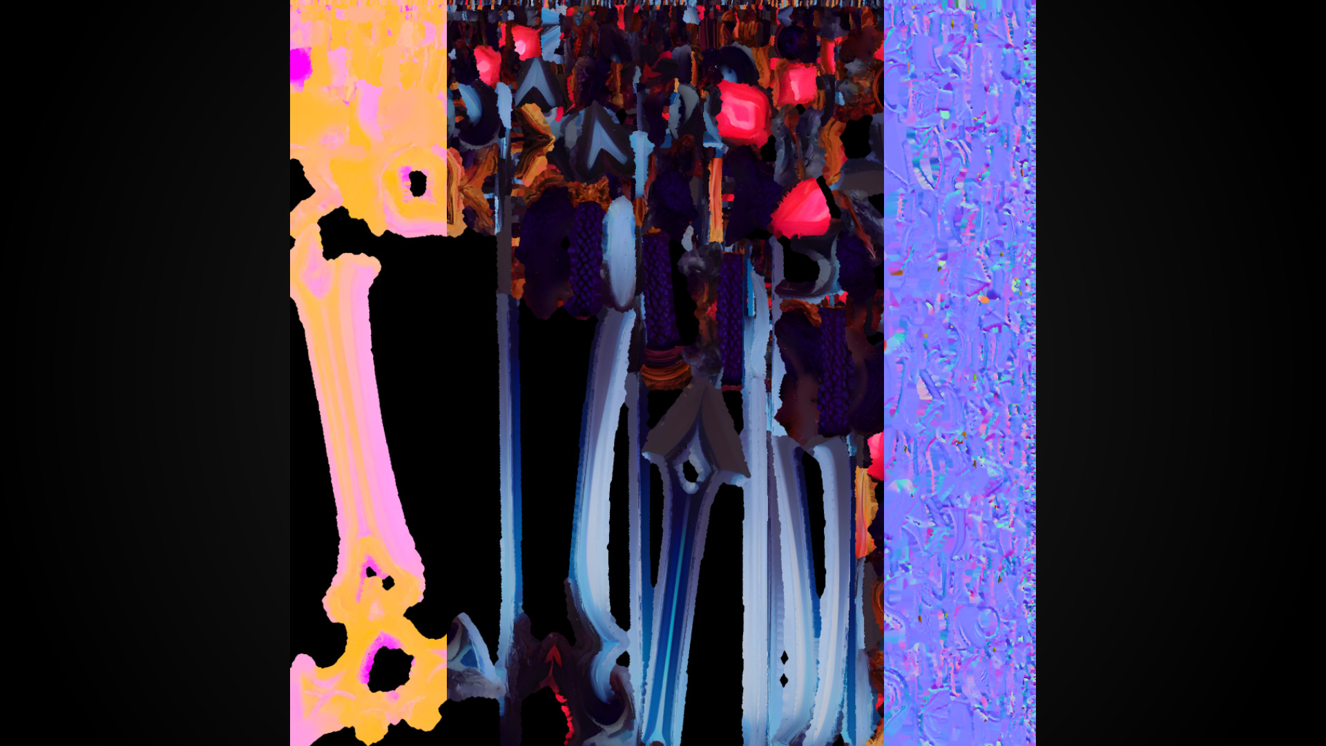 Stylized Sword - Dragonsoul Edge Emberfang - Game Ready 3D model_13