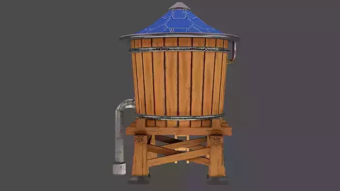 Stylized Water Tank 