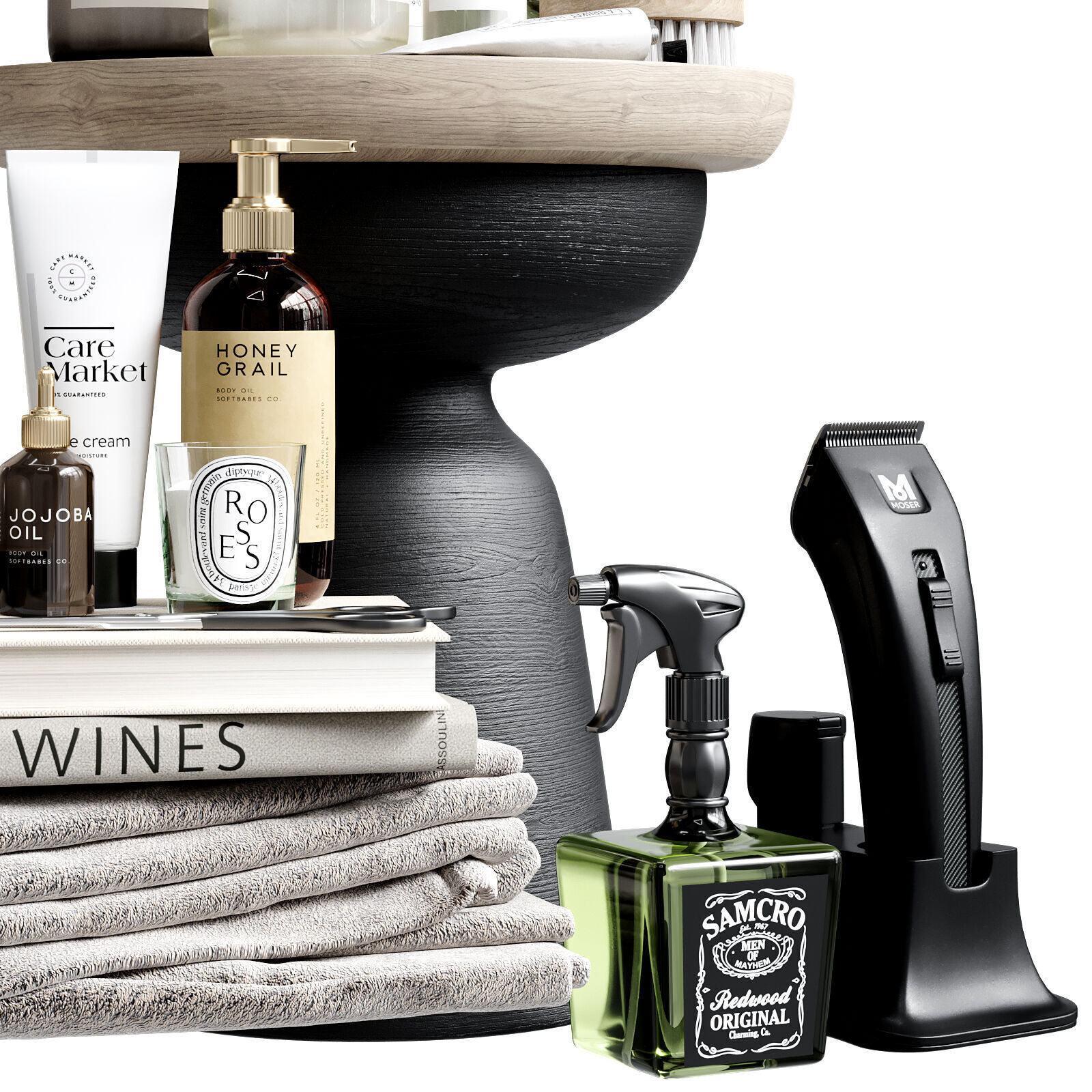 Bathroom Accessories 67 3D model_4