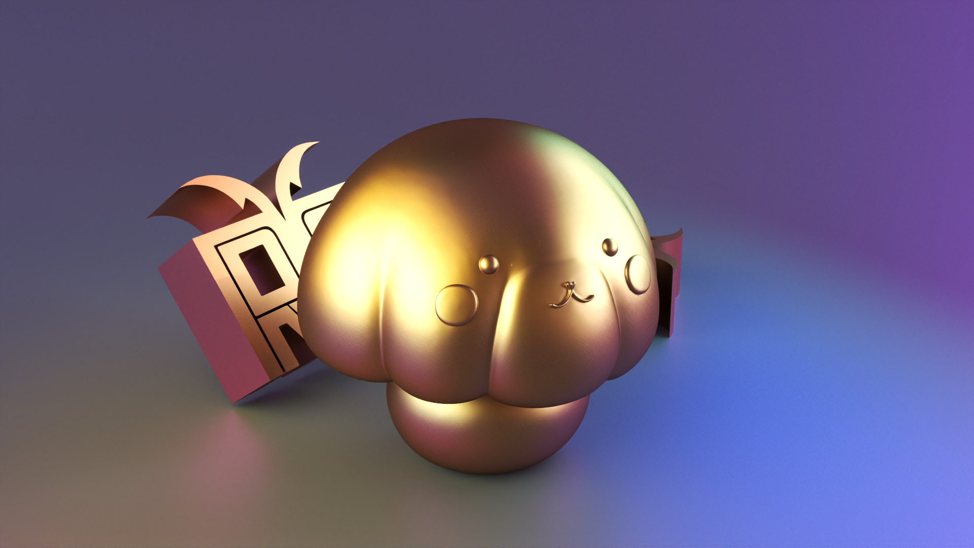 Cute Mushroom Candle Mold 3D print model_1