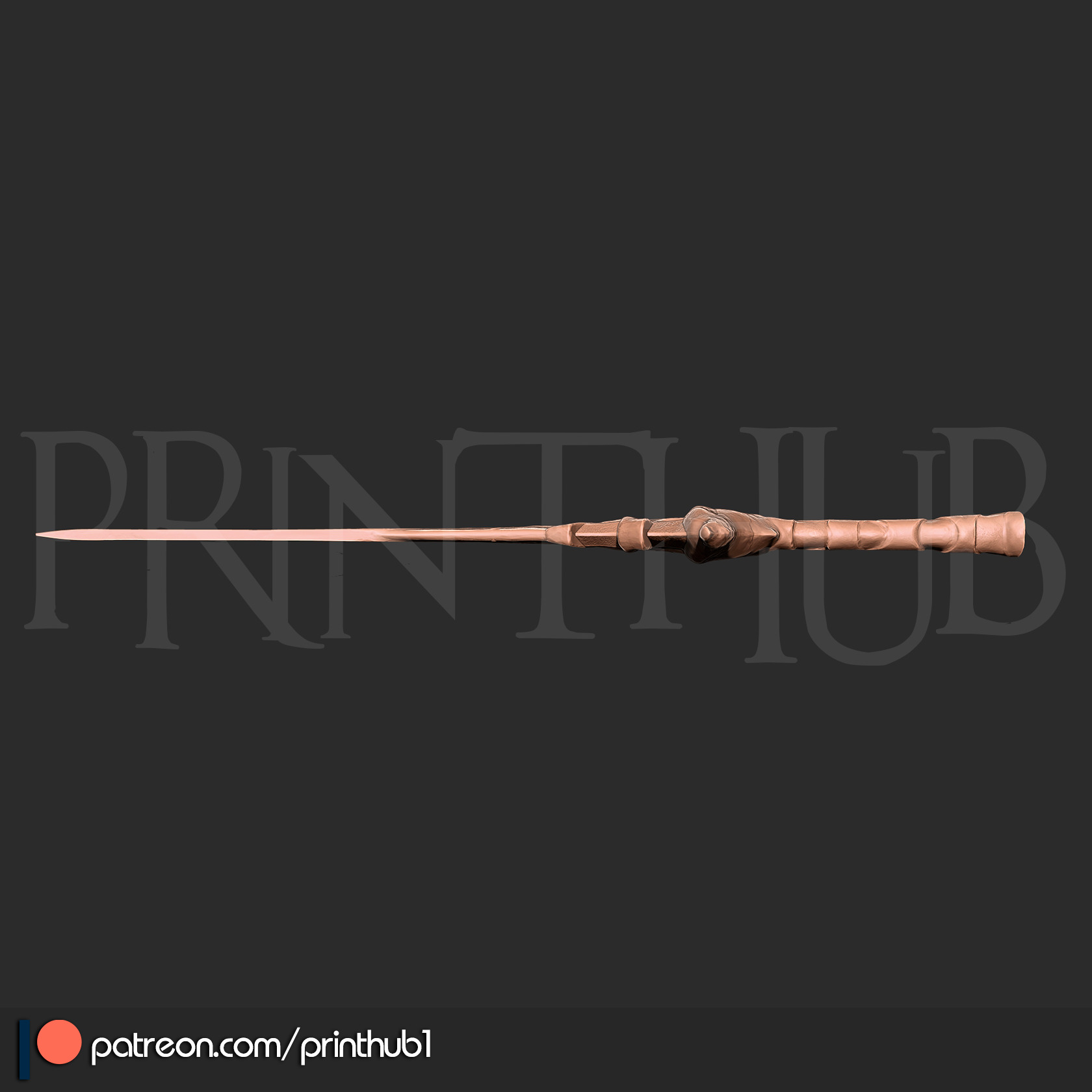 Raizan Sword Level 2  Onimusha Fan Art  Cosplay STL File 3D print model_4