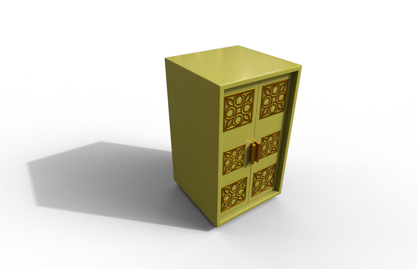 Pack 2 Sets Modern Furniture 3D Model Low-poly 3D model_29