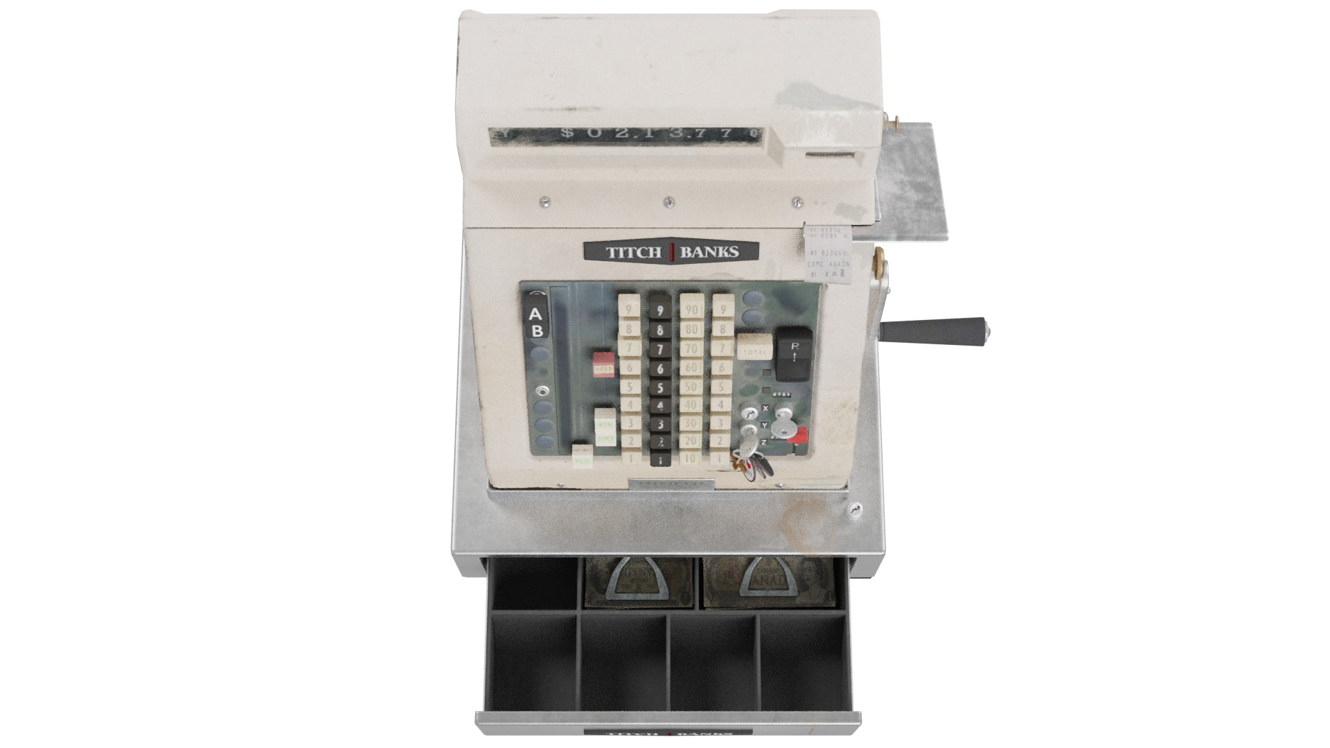 Cash Register 3D model_8