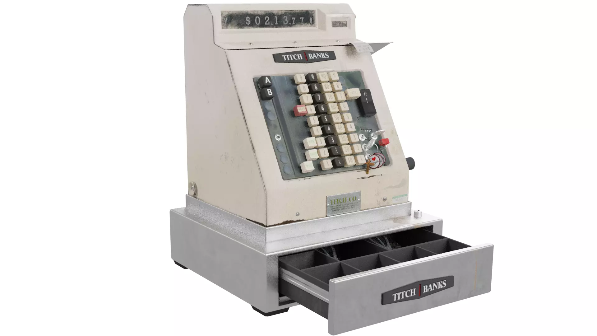 Cash Register 3D model_0