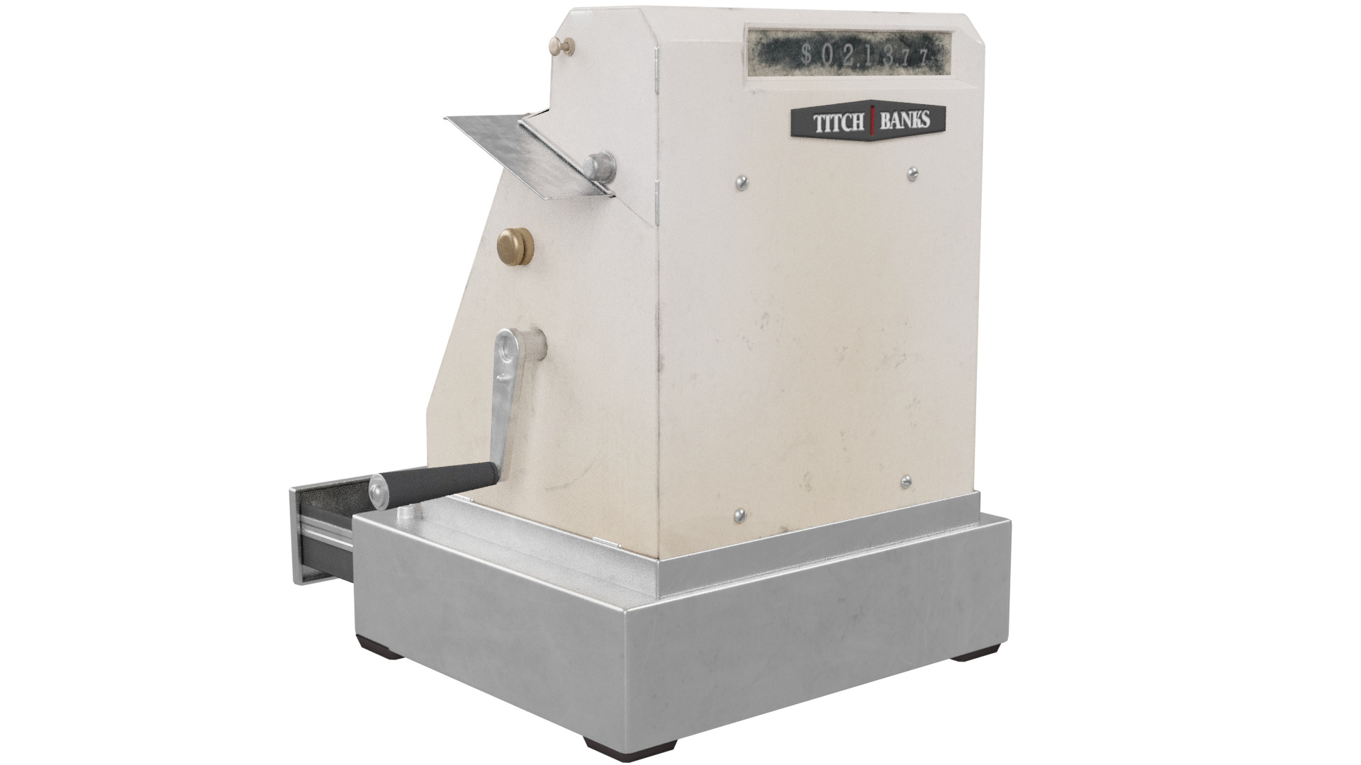 Cash Register 3D model_4