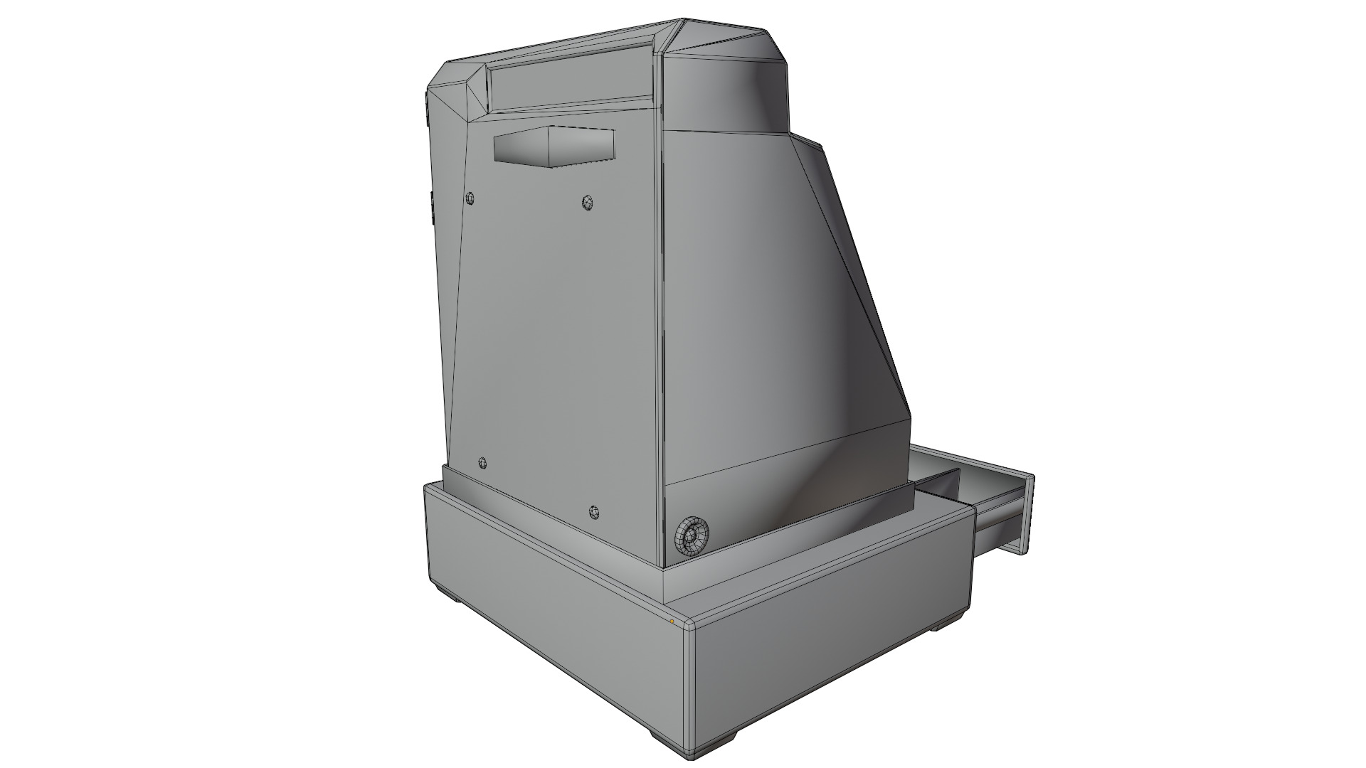 Cash Register 3D model_15