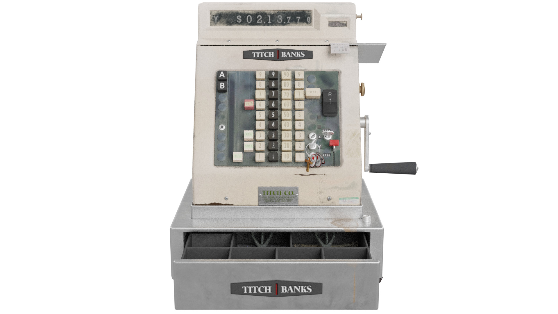Cash Register 3D model_1