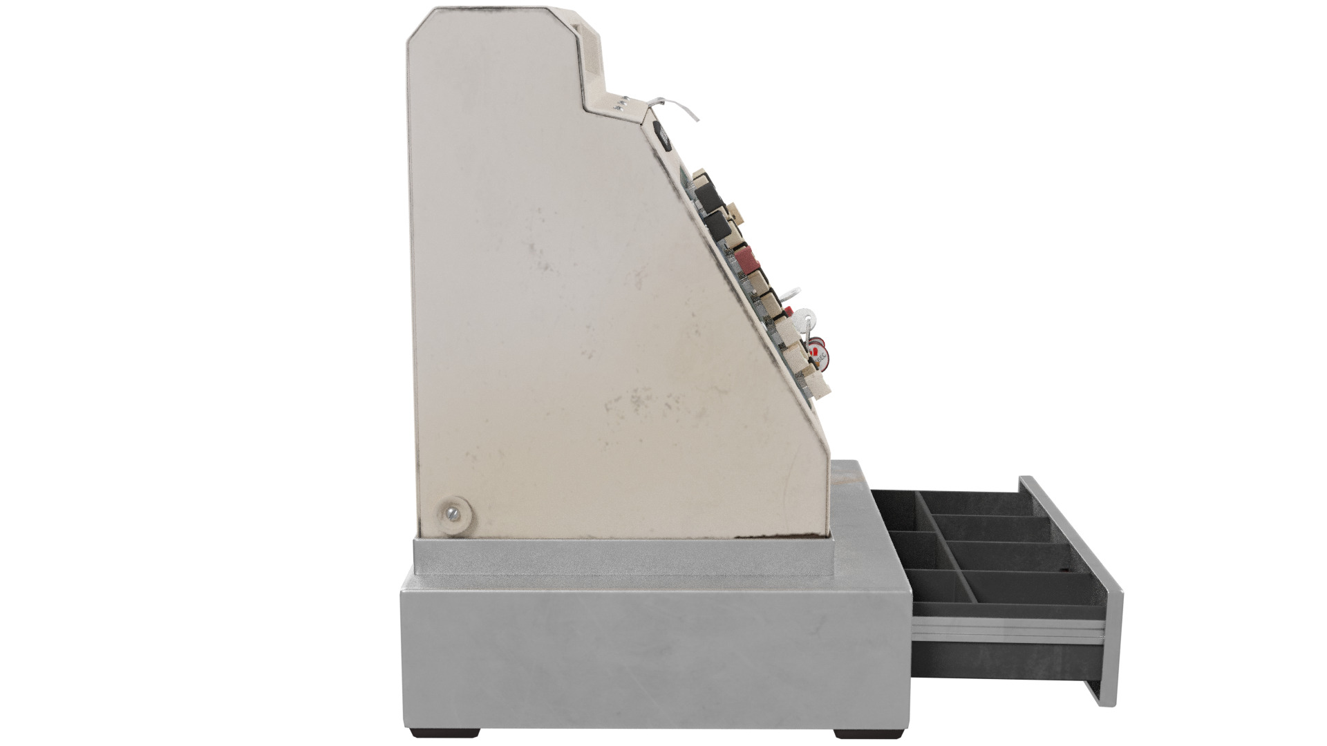 Cash Register 3D model_7