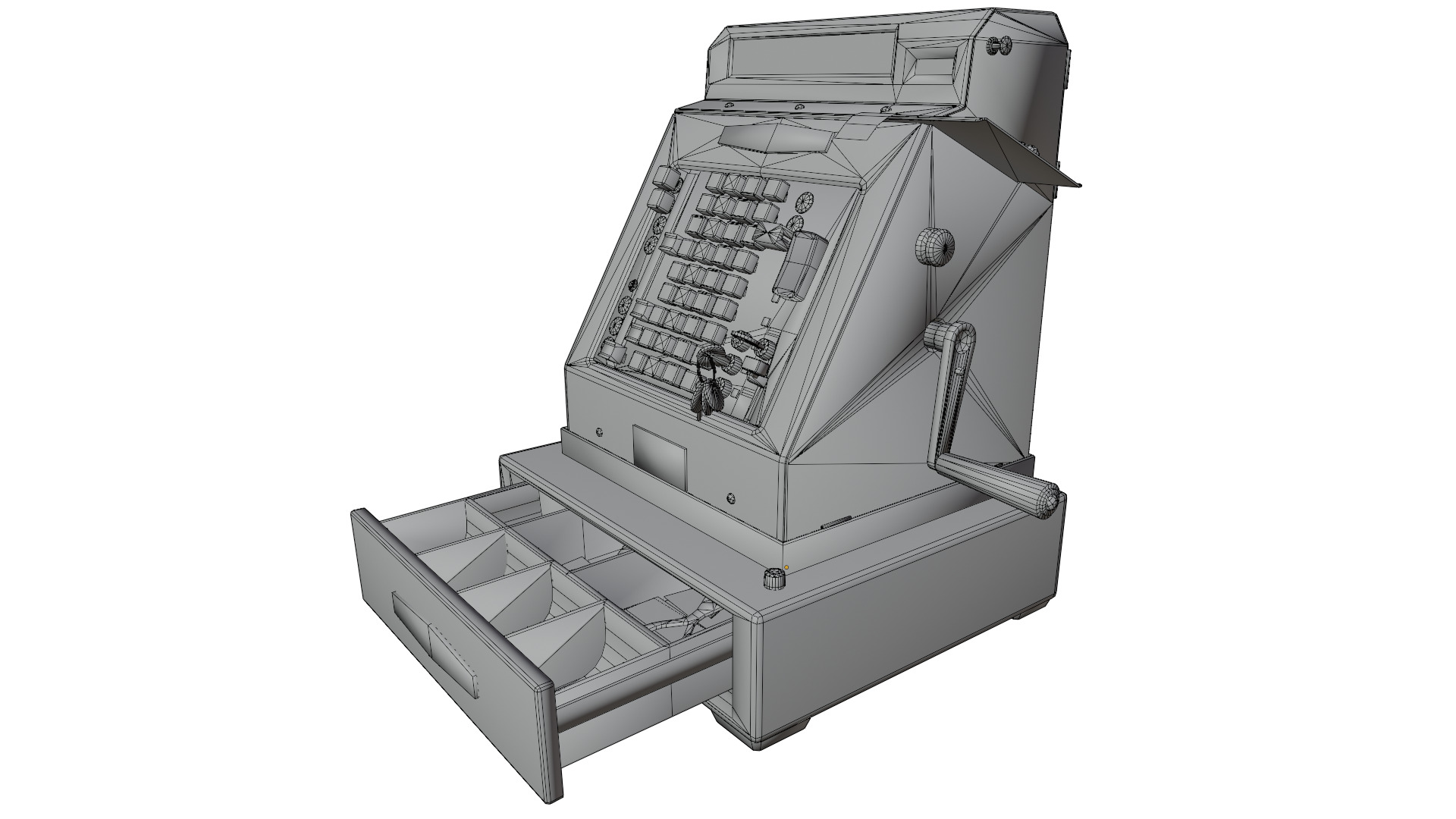 Cash Register 3D model_11