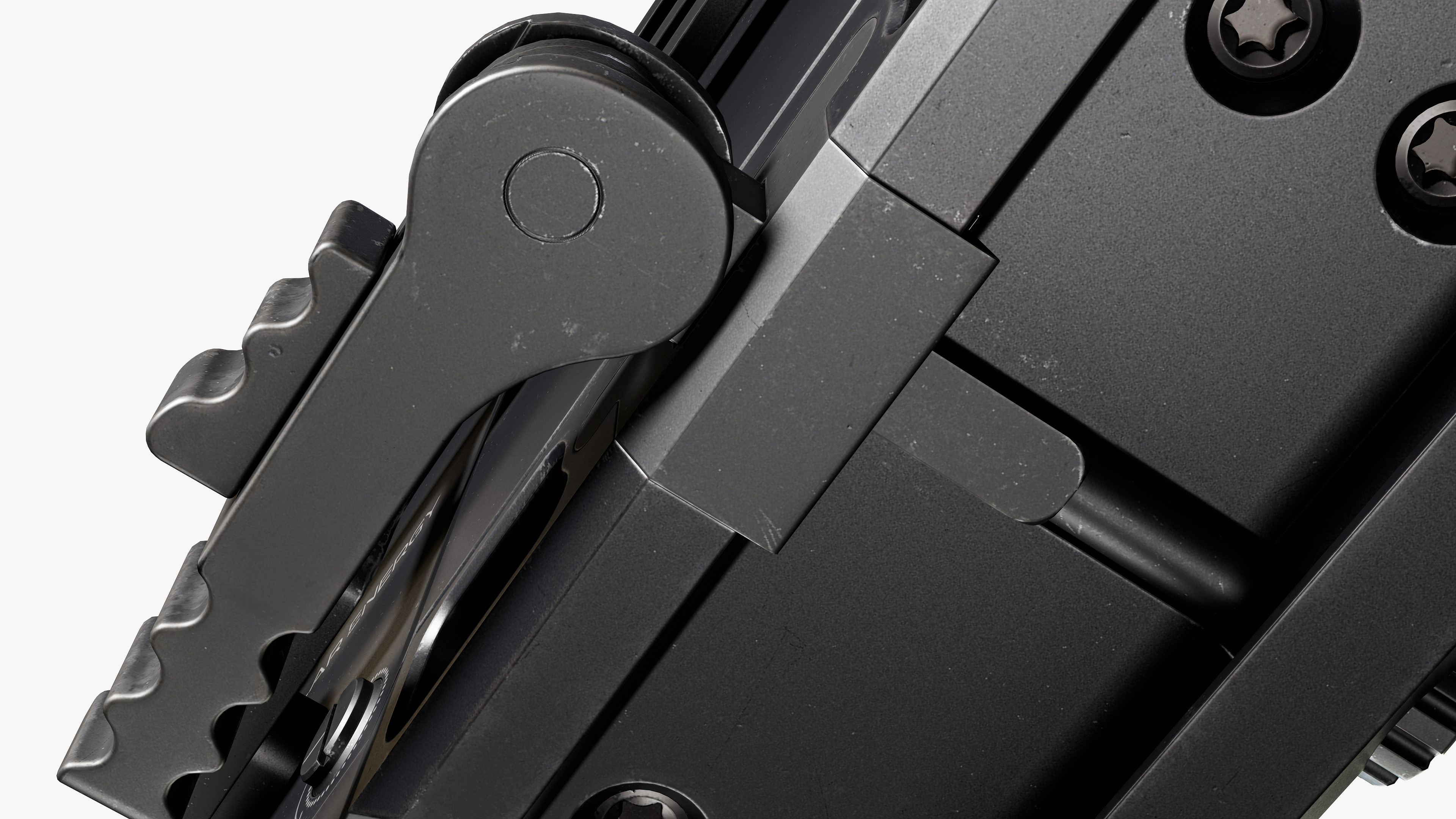 Solar Powered Red Dot Sight Low-poly 3D model_19