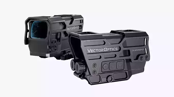 Solar Powered Red Dot Sight