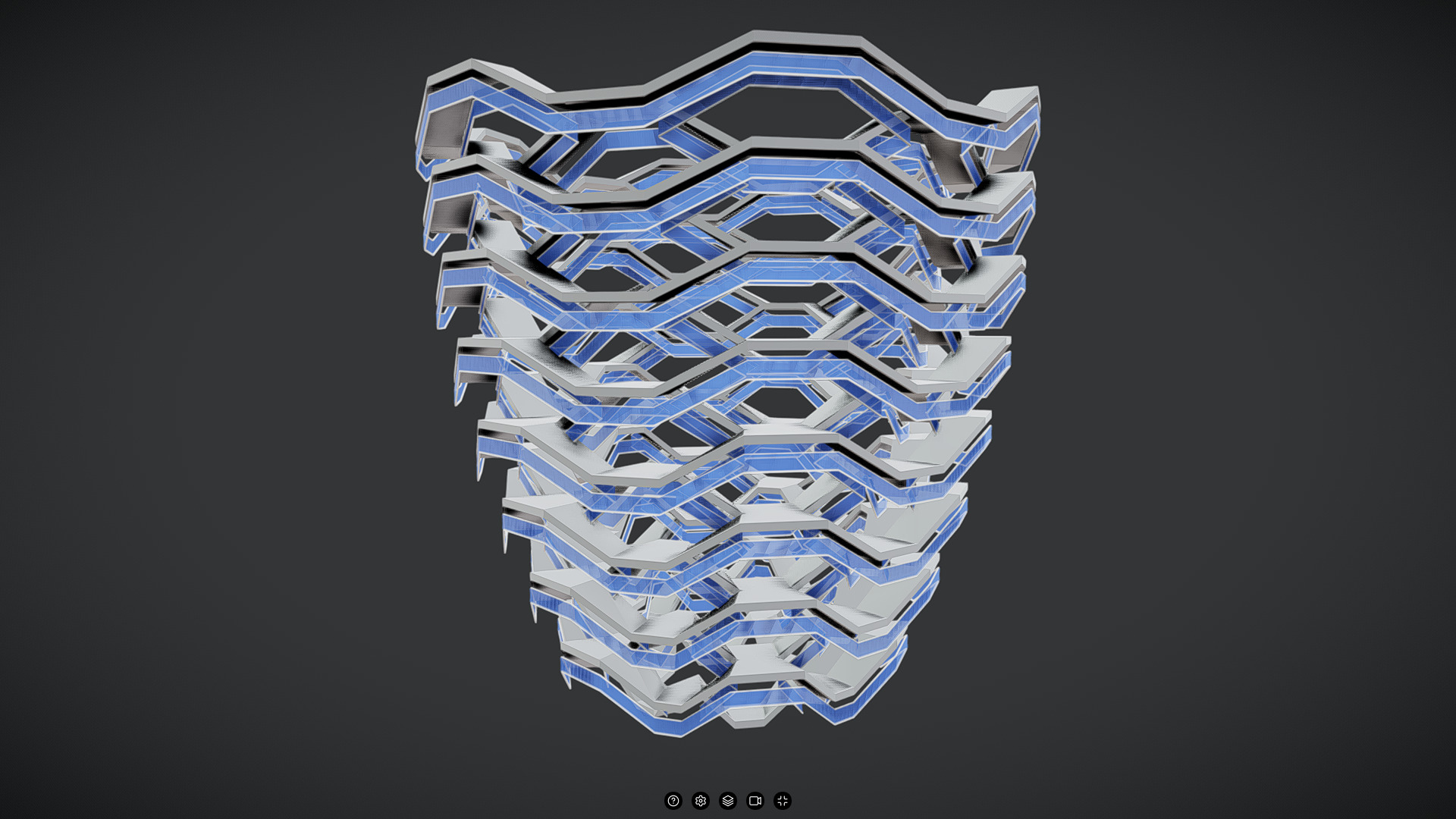 The Vessel - Hudson Yards - New York 3D model_1