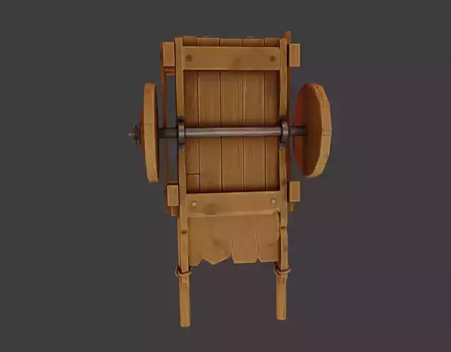 Stylized  wooden Cart