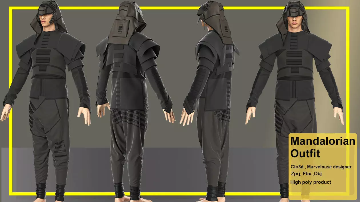 dark shadow NINJA 3D model_0