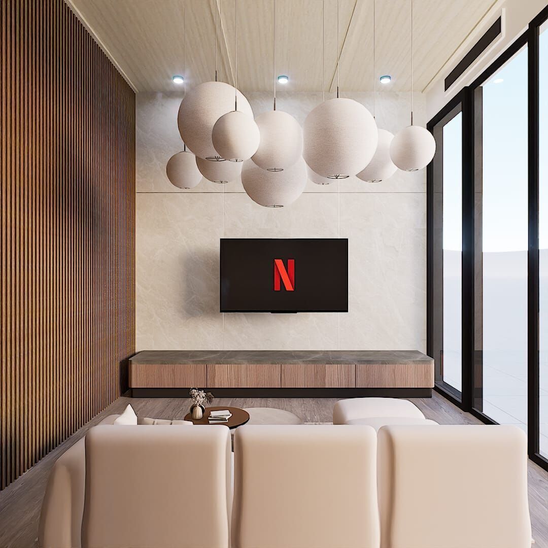 JAPANDI SCANDINAVIAN SIMPLE LIVING ROOM GOOD FOR RENDER PRACTICE 3D model_1