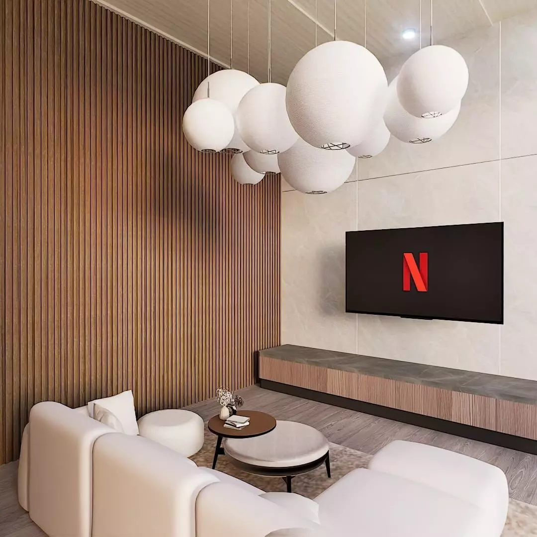 JAPANDI SCANDINAVIAN SIMPLE LIVING ROOM GOOD FOR RENDER PRACTICE 3D model_0