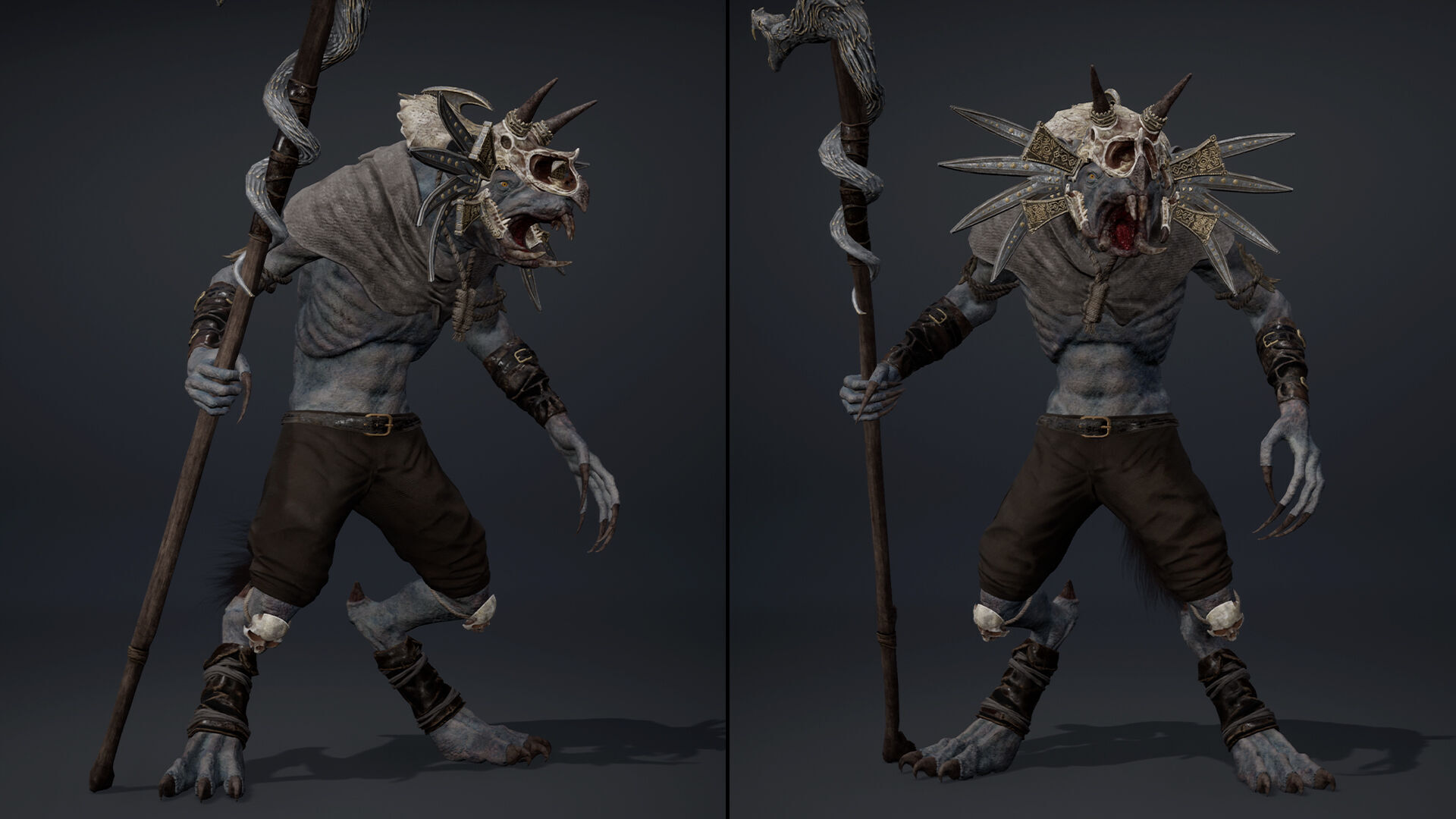 Dread Mage Arm1 Low-poly 3D model_22