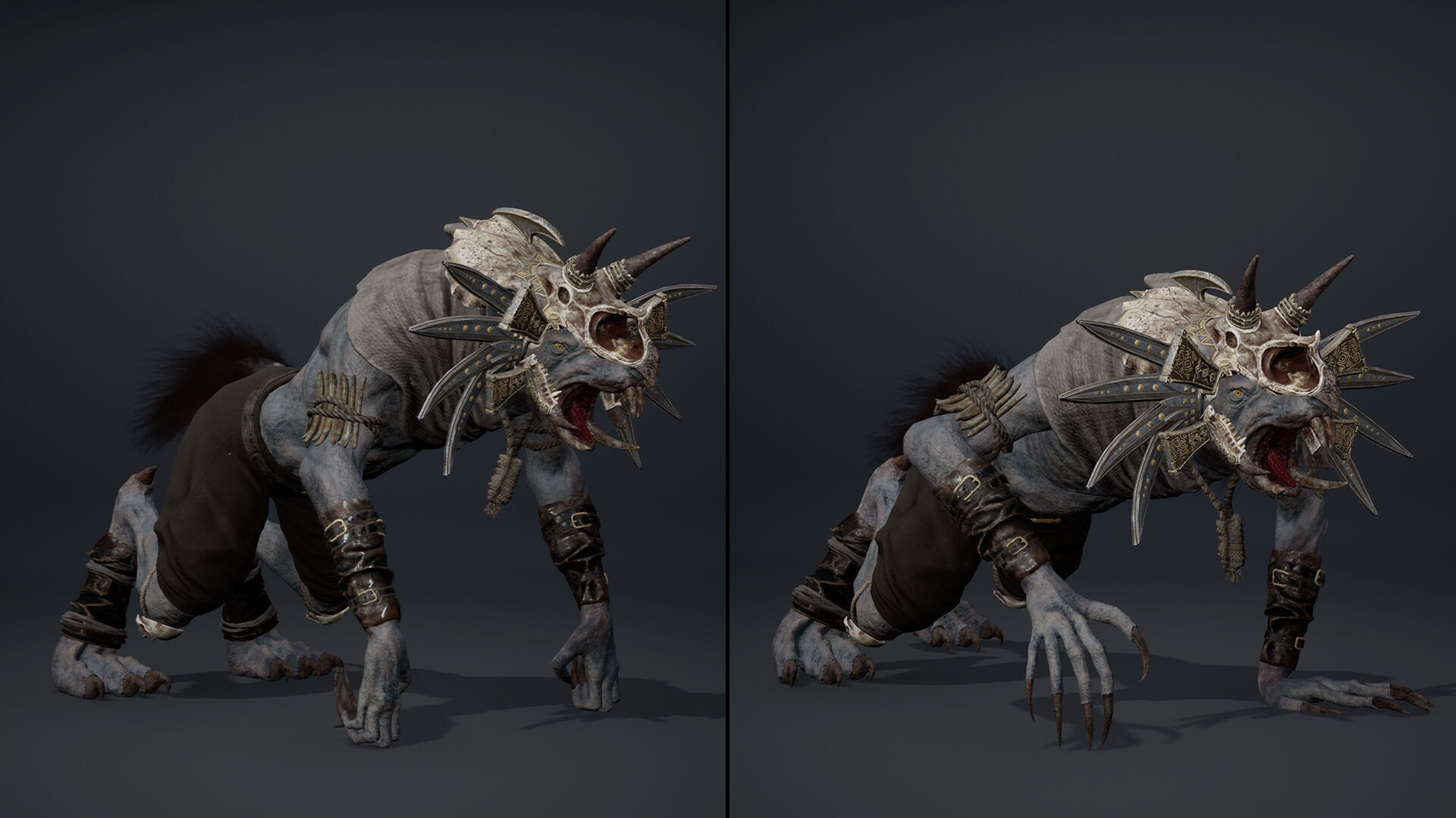 Dread Mage Arm1 Low-poly 3D model_24