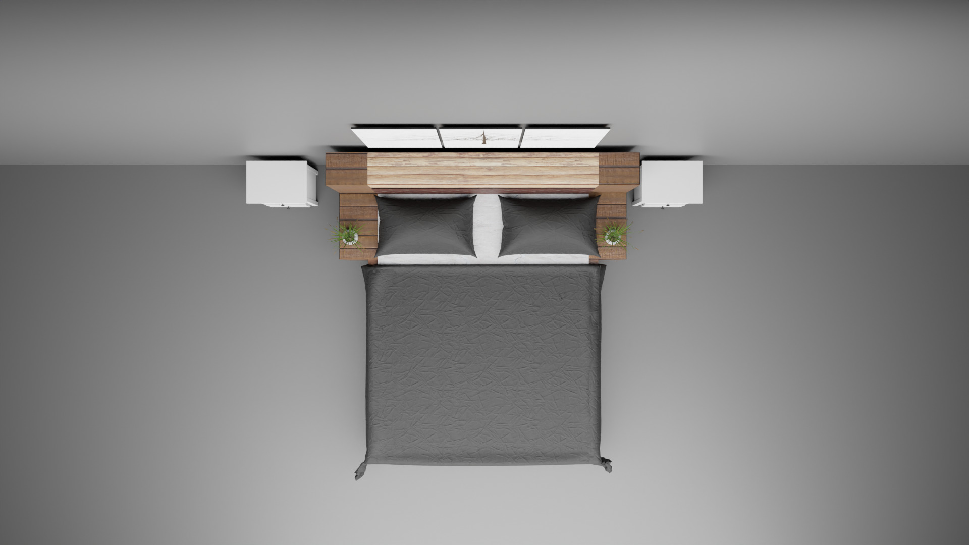 sofa for house modelling Low-poly 3D model_4