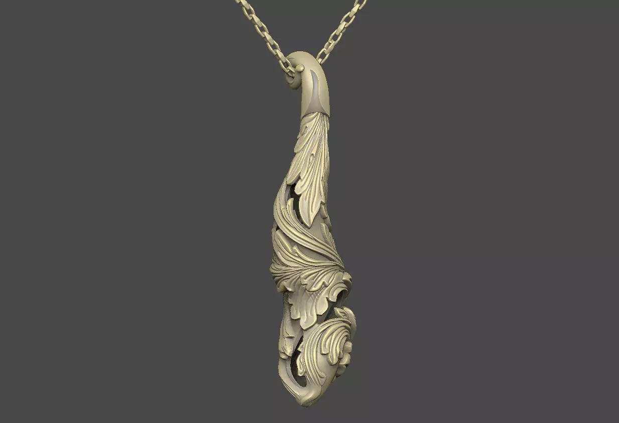 nature organic design woman wild crystal Romance 3D print model