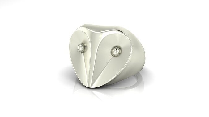 Owl Ring 3D print model