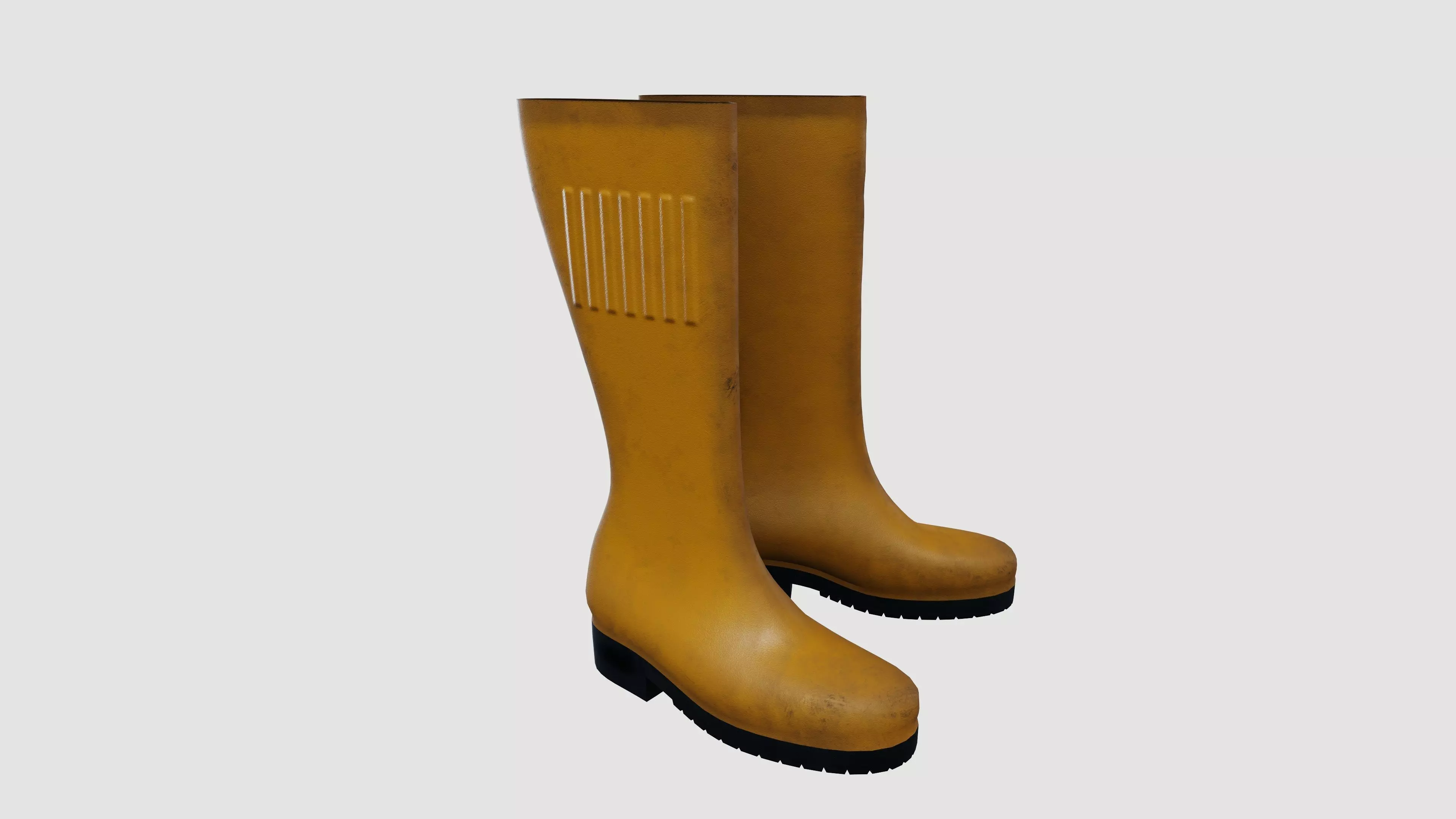 Rubber Boots 3D model