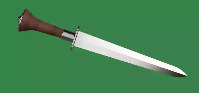 The Witcher 3 Wild Hunt - Ciri dagger 3D print model
