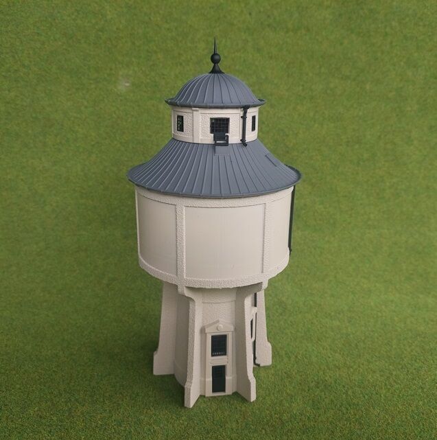 TT scale Austrian Graz Water Tower - resin 3D print model_1