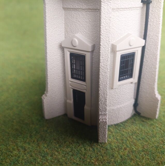 TT scale Austrian Graz Water Tower - resin 3D print model_2