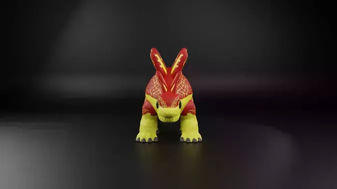 stegosaurus funko pop from jurassic era 3D print model