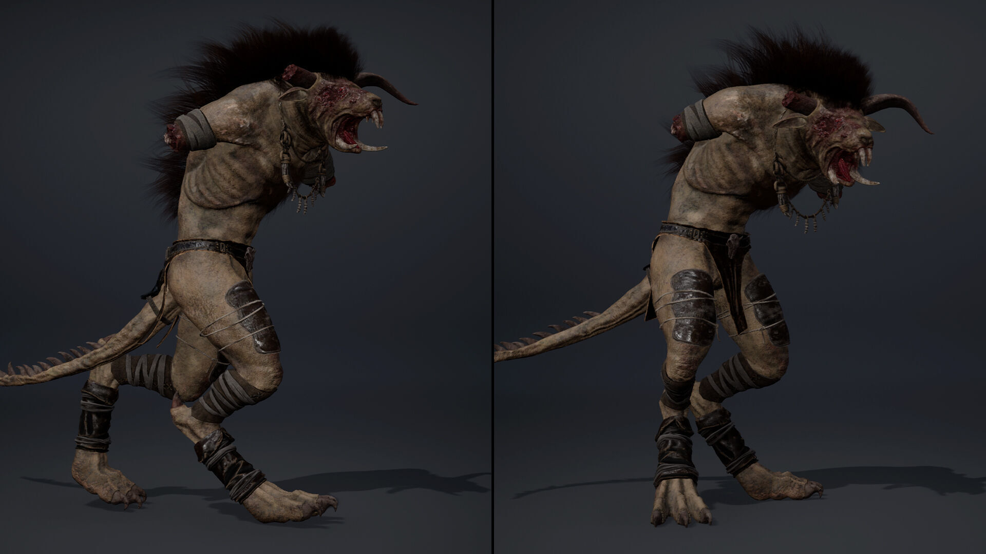 Dreadflame NoArms Low-poly 3D model_8