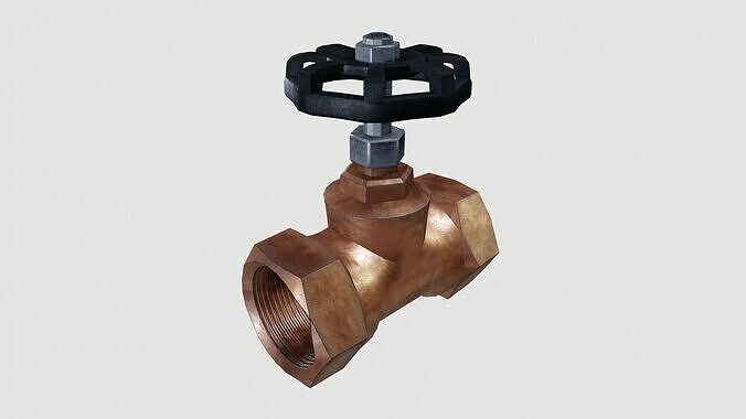 Valve 3D model