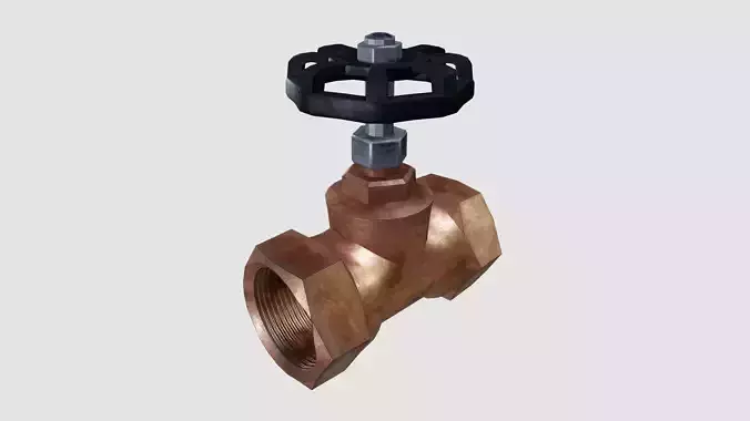 Valve 3D model