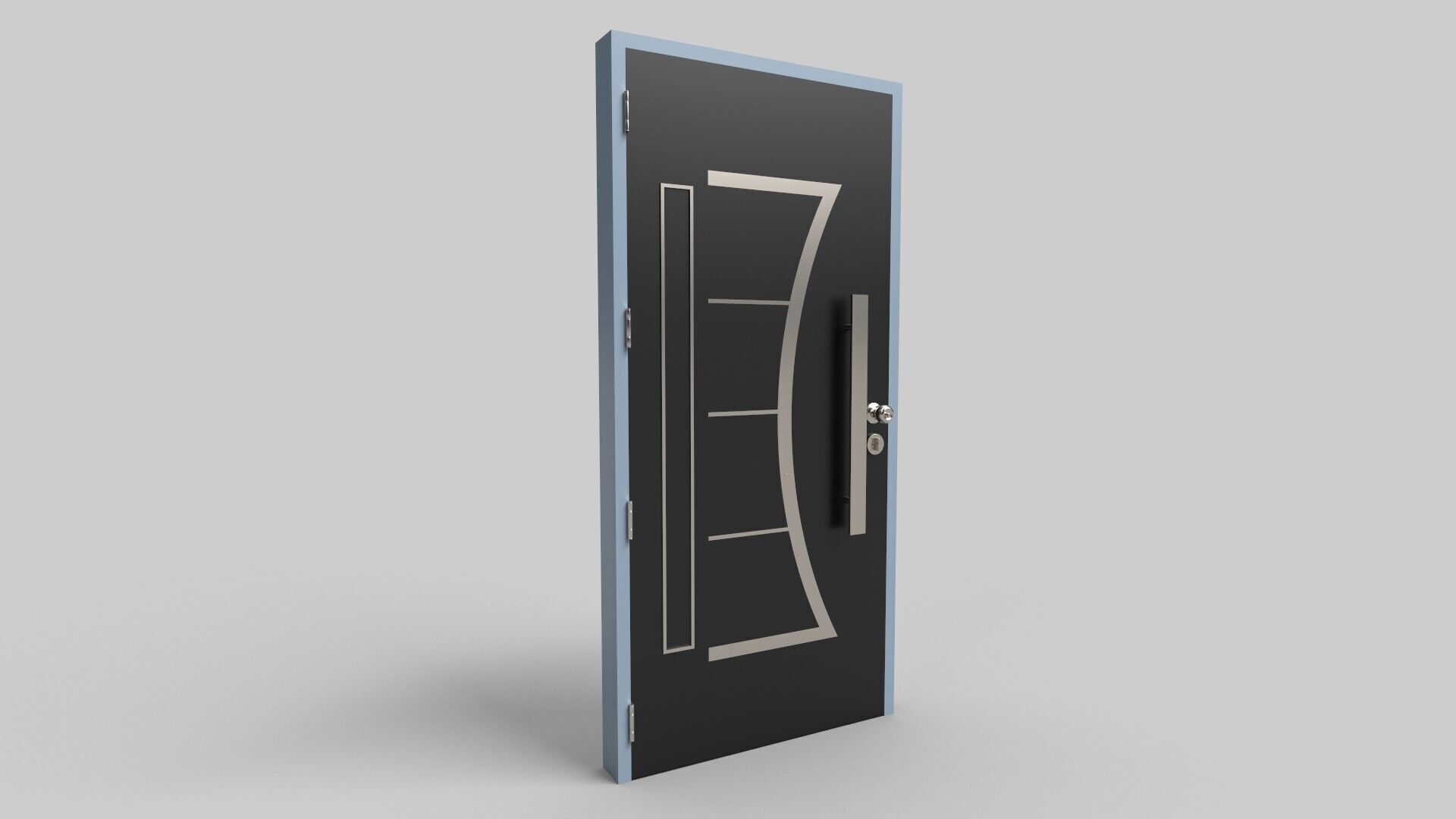 Door Design CG58 3D model_2