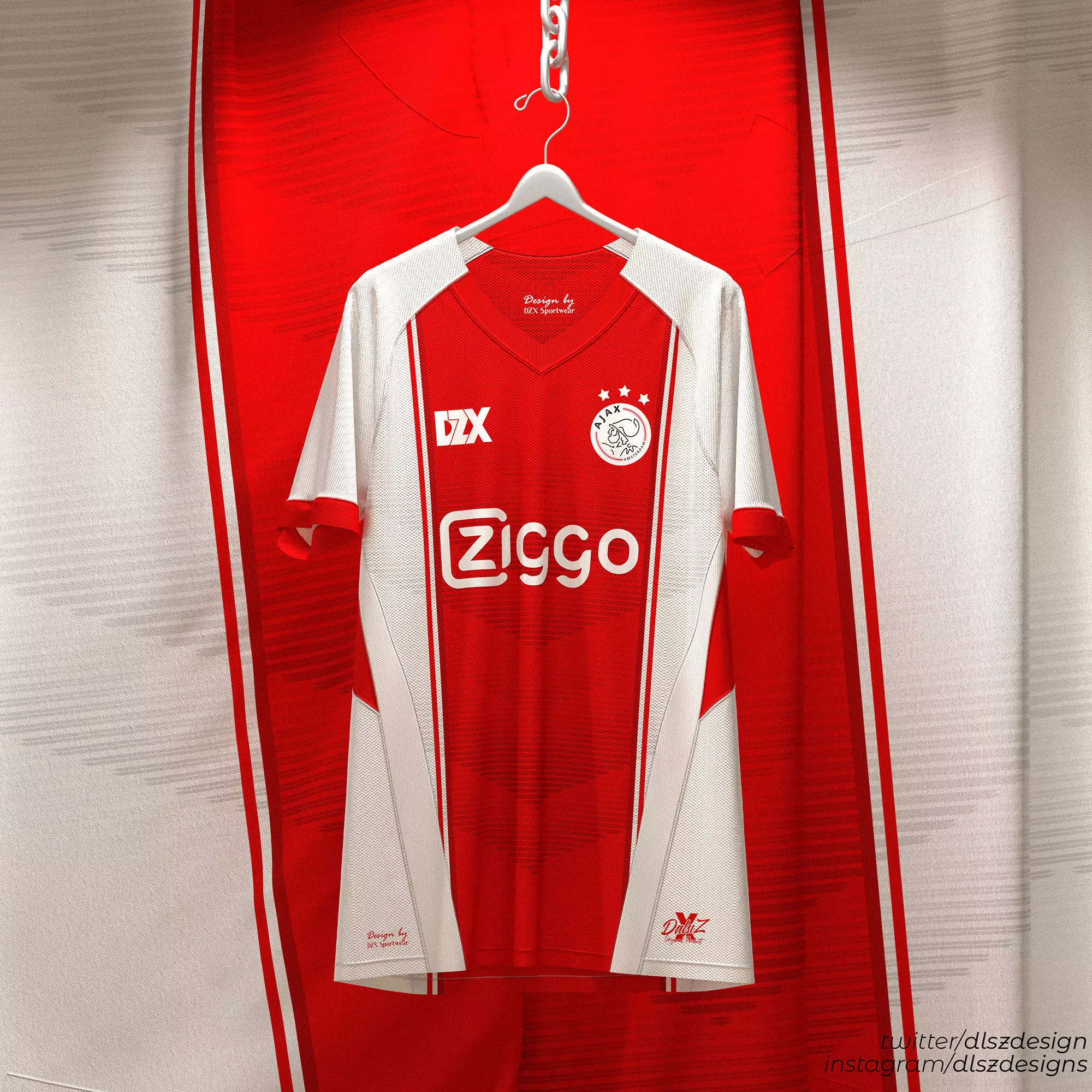 DZX Sportwear Mockup 3D model