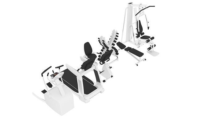 Training Equipment 3D model