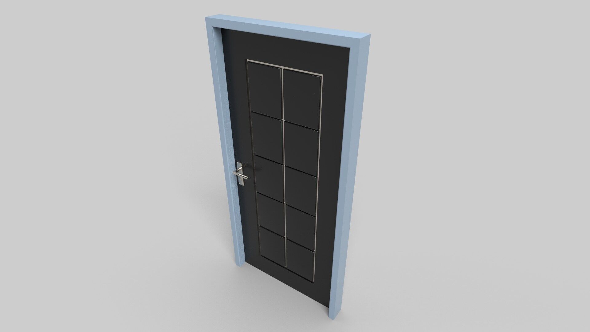 Door Design CG62 3D model_1