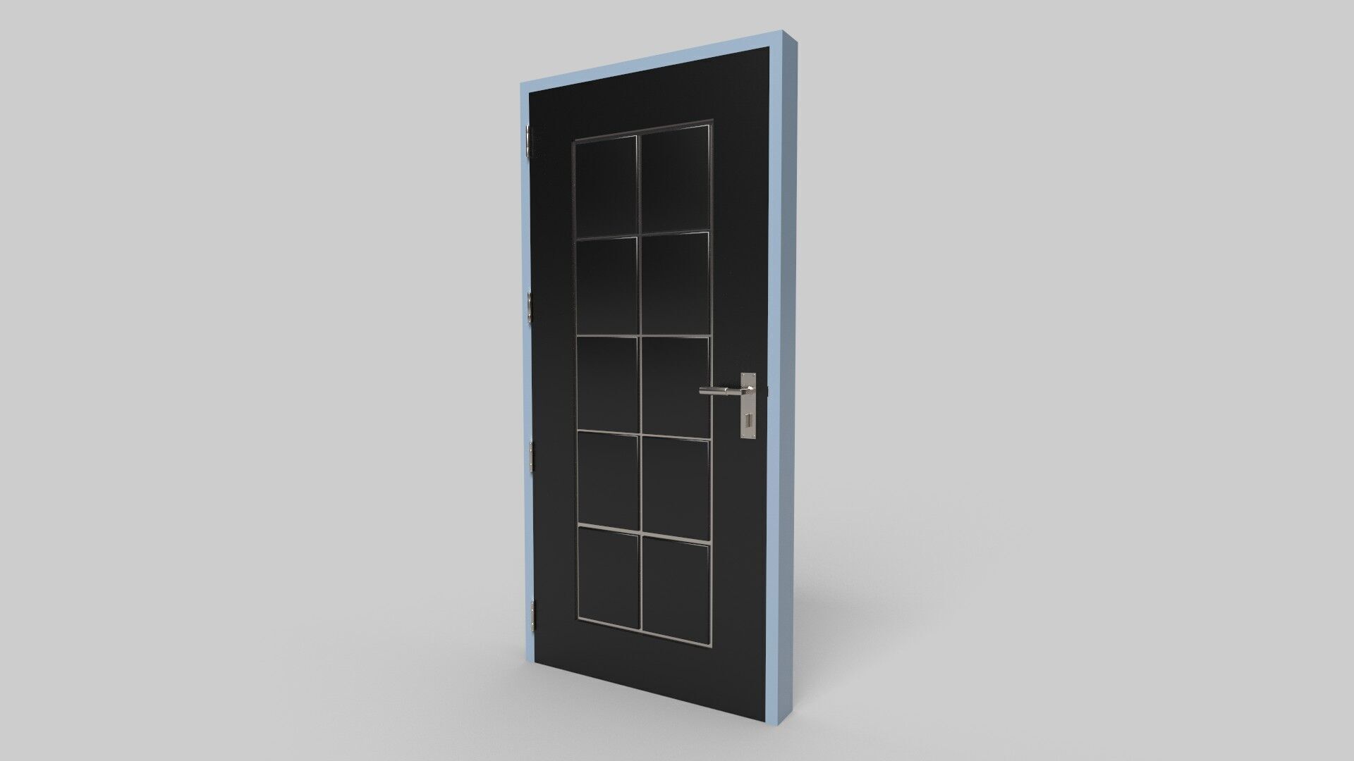 Door Design CG62 3D model_3