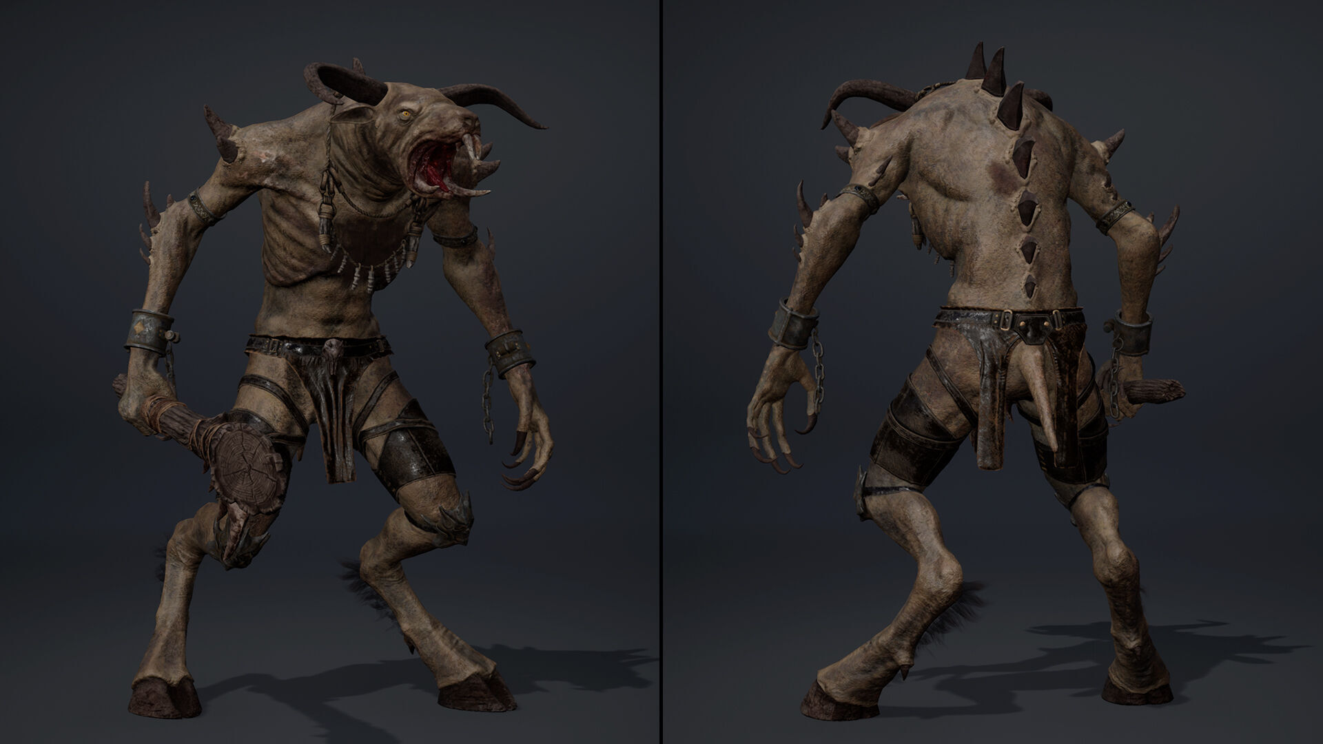 Dreadflame Spicky Low-poly 3D model_5