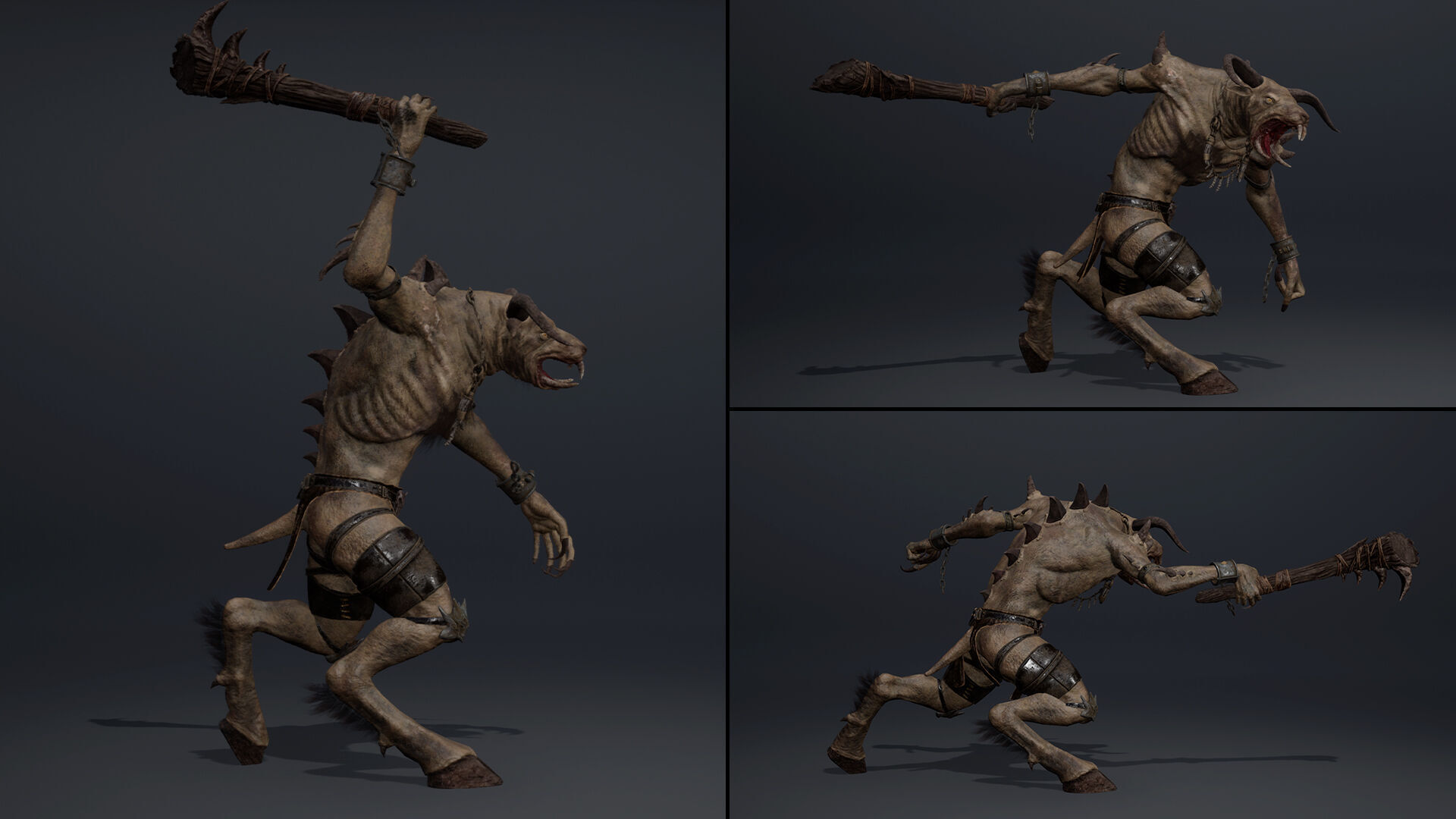 Dreadflame Spicky Low-poly 3D model_6