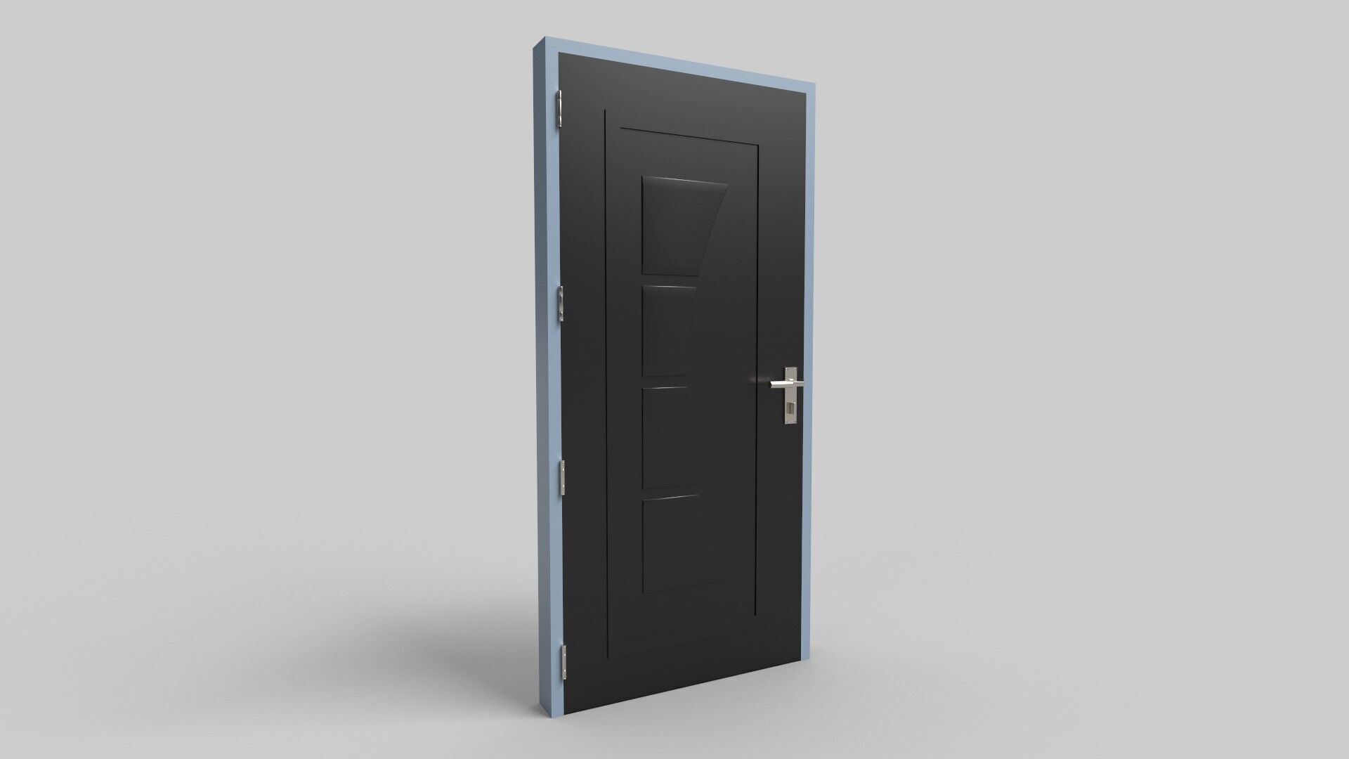 Door Design CG63 3D model_2