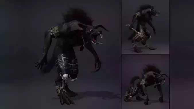 Dreadflame Furry Brutal