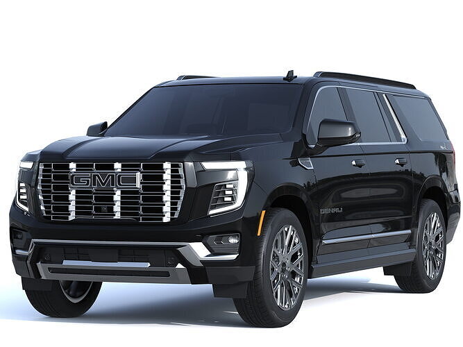 GMC Yukon XL Denali 2025 3D model