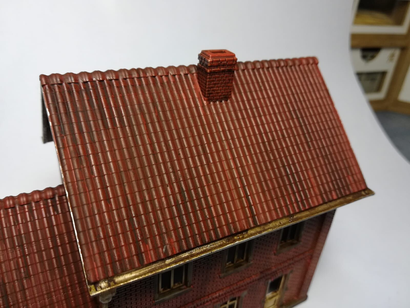 N Geraman narrow gauge station Widdern with internal - resin 3D print model_6