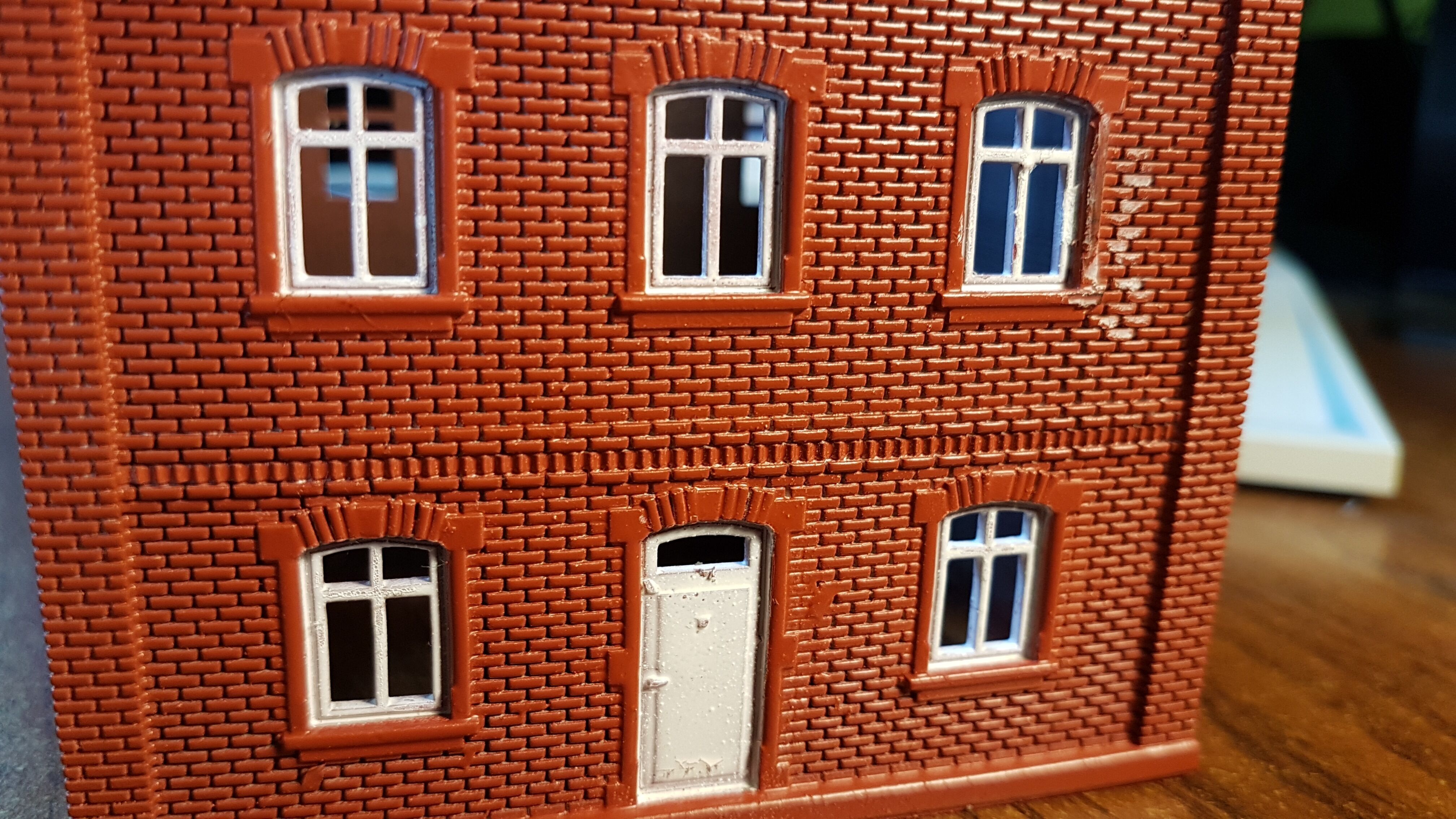 N Geraman narrow gauge station Widdern with internal - resin 3D print model_13