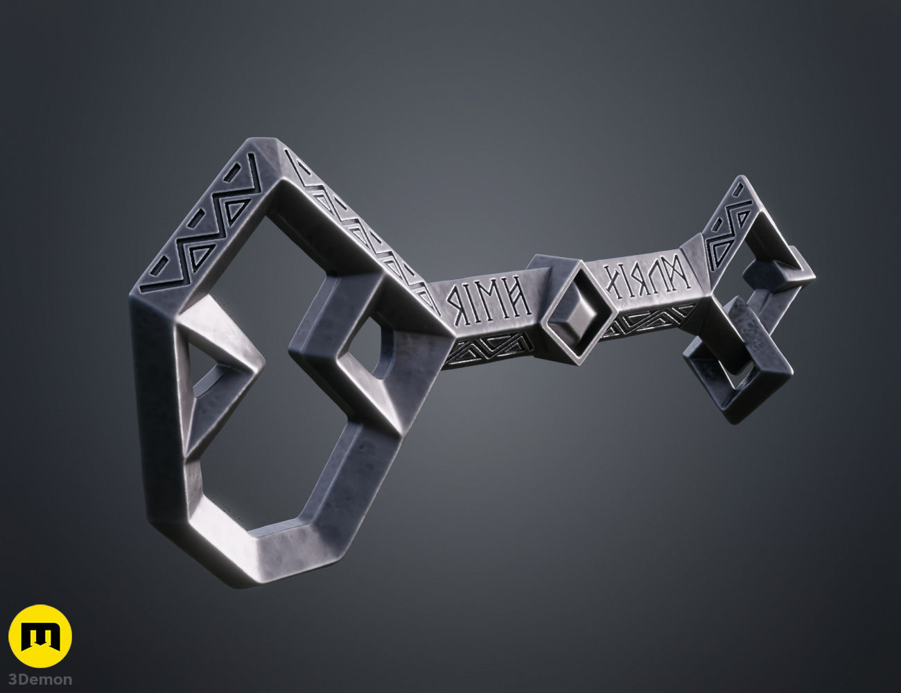 The Key to Erebor - Hobbit Free 3D print model_12