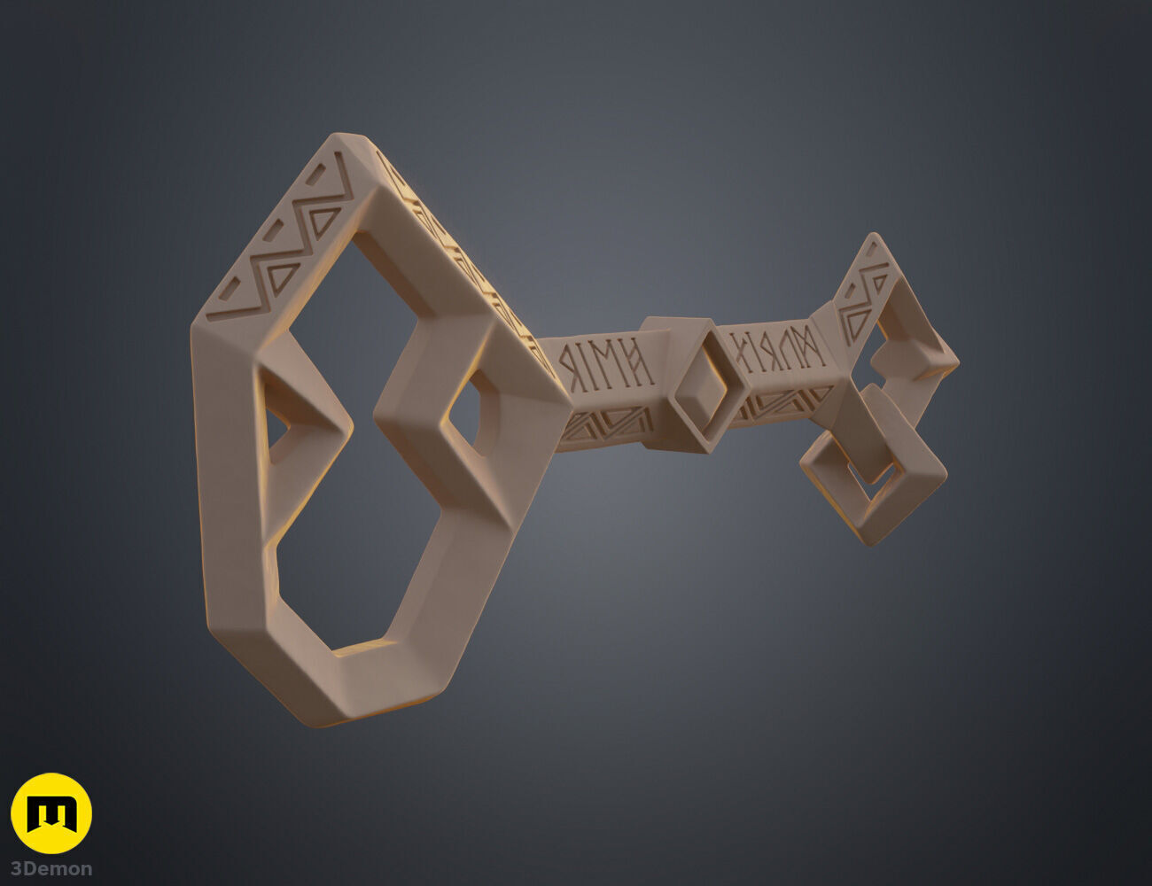 The Key to Erebor - Hobbit Free 3D print model_7