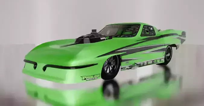 Promod Corvette High detail low Poly  Preston Brothers Livery